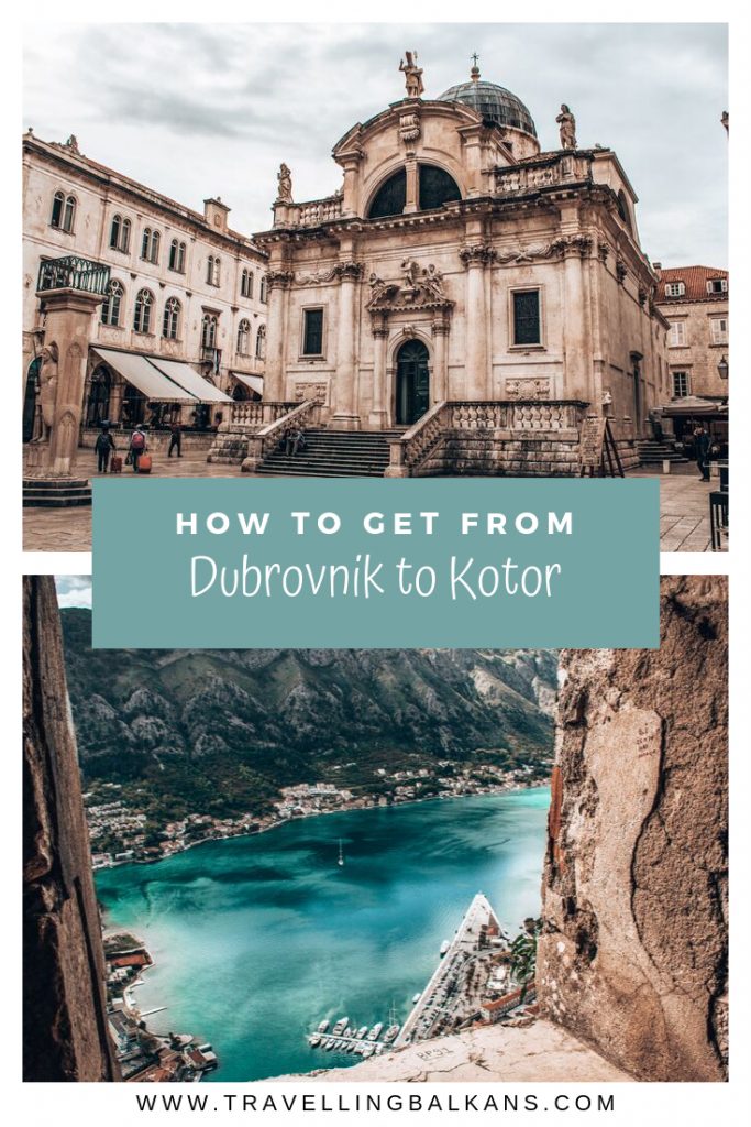 How to get from Dubrovnik to Kotor by bus