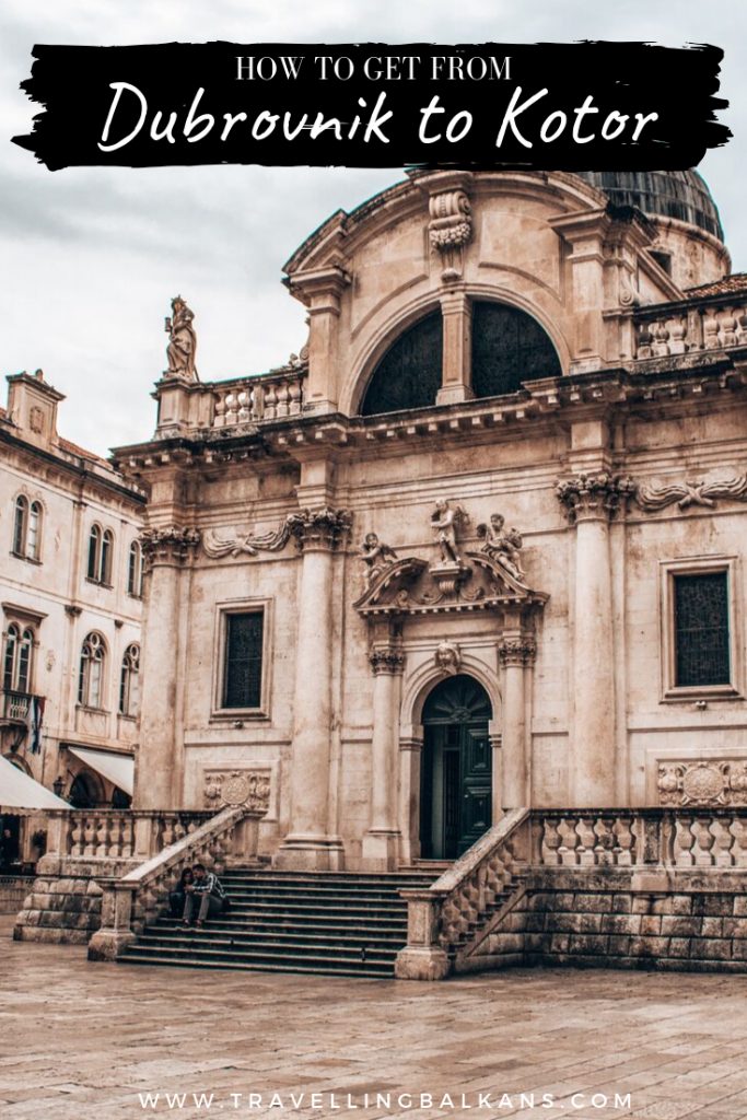 How to get from Dubrovnik to Kotor by bus