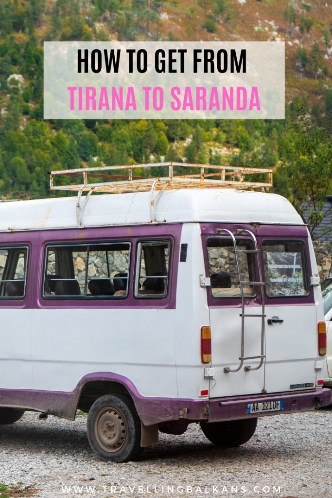 How to get from Tirana to Saranda (bus, car or shuttle)